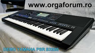 DEMO YAMAHA PSR SX920 by IK