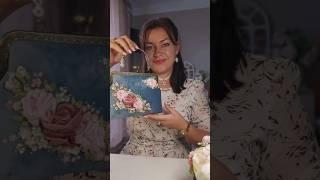 Голубая сумочка с розами 12.000₽ #вышивка ##творчество #шитье #сумка #ручная_работа