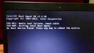 No Boot Device Found In Dell Laptop/Computer || No Bootable Device Found In Dell Laptop , Computer