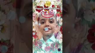 Wish you a very happy birthday my dear Nana&God bless you ra Varun Sai 
