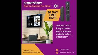 Superbolt is Now on Amazon Fire Stick! 
