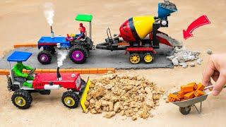 diy tractor Fastest Modern Road Construction Machines | how to make Modern Road Construction