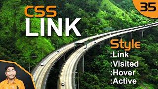 How to style html hyperlink | Link | Visited | Hover | Active | in CSS - 35