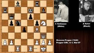 Cenek Kottnauer vs Alexander Kotov (1946)