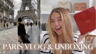 PARIS VLOG 2022   & CARTIER UNBOXING | JE SUIS LOU