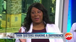 Twin Doctors Brittani & Brandi Jackson Making a Difference