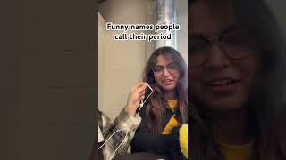 Period nicknames #period #periodnames #auntflo #interview #collegelife