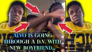 Alvo Is Going Through D.V. With New Boyfriend WHYIs Alvo Letting This Dude Give Him The Beat Down