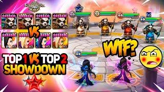 WORLD RANK 1 vs WORLD RANK 2 in Summoners War