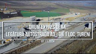 Drum Expres DEx 4 Legãtura A3 - DN 1 loc. Tureni - 07.11.2024 | filmare completa