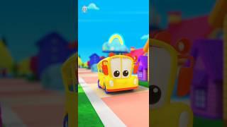 Wheels on the bus Preschool rhyme #Shorts #nurseryrhymes #kidsapp #babyvideos