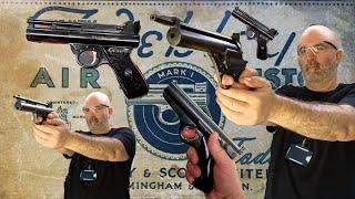 100 year Anniversary Webley Mark 1 air pistol, how does it compare: Abas Acvoke HW45 vintage airgun