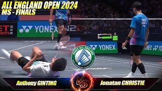 Jonatan CHRISTIE [INA]  vs Anthony GINTING [INA]  | All England Open 2024  | FINALS