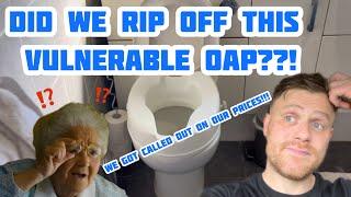 PLUMBER RIPS OFF OAP? We Got Called Out!! #plumbing