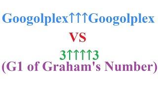 Googolplex↑↑↑Googolplex VS 3↑↑↑↑3 (G1 of Graham's Number)