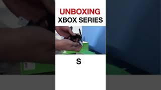 Unboxing XBOX SERIES S | console of Microsoft