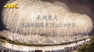 長岡花火 復興祈願フェニックス 2024 特別バージョン - Nagaoka Fireworks Phoenix Display Special Edition - (S5 + BRAW)