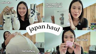 what we got in japan (onitsuka, osmo 3, GU, dior blush, & more!) | lovewendyxdiane