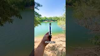 Does the Pen Fishing Pole work? #fishing