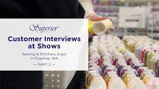 Voices of Satisfaction: Customer Interviews At Shows - Interview 2