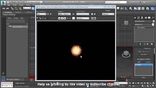 3Ds Max Fire Ball Animation Tutorial