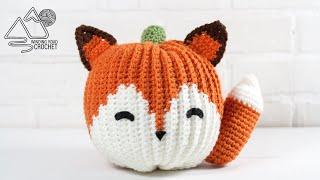 CROCHET: Adorable FOX Pumpkin Pattern: Step by Step Tutorial