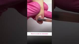 Thin and long-lasting nails  #shorts