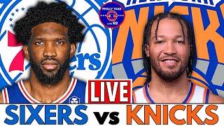 Sixers vs Knicks Live Play-By-Play & Postgame Show