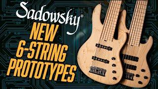 New SADOWSKY SIX-STRING Bass | PROTOTYPES | w. ROGER SADOWSKY & LARS LEHMANN