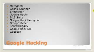 Introduction to Google Hacking