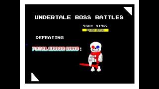 ROBLOX | Undertale Boss Battles | Defeating Fatal Error Sans!