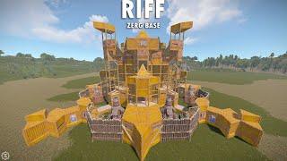 RIFF | | THE BEST 4X4 RUST ZERG BASE