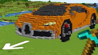 I Built a Working Car In Minecraft