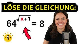 Kannst DU diese Gleichung lösen? – Exponentialgleichung