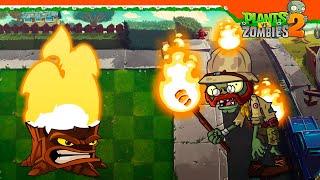  ПОЛУЧИ БЕСПЛАТНО ОГНЕННЫЙ ПЕНЬ  Plants vs Zombies 2 (Растения против зомби 2) Прохождение