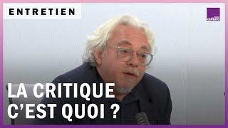 La critique sauvera-t-elle la littérature?