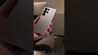 Unboxing the Titanium Icyblue Samsung Galaxy S25 Ultra