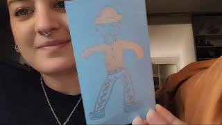 POV Tiny Man: I draw an outline of you (ASMR)