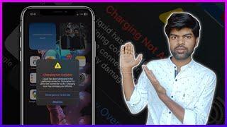 How to Fix "Charging not available" liquid detected iPhone - Hindi