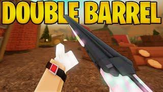 The DOUBLE BARREL SHOTGUN in Bad Business (Roblox)