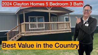 Best Value 2024 Clayton Homes 5 Bedroom 3 Bath Tru Triumph Manufactured Home. Oakwood Homes Tulsa