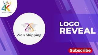 Zion  Shipping Logo Reveal | Animation | 4K Creations | Dubai