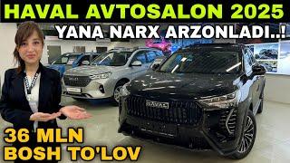 Super AKSIYA..! HAVAL YAKKASAROY 36 MLN BOSH TO'LOV. HAVAL NARXLARI 2024. Хавал нархлари 2024