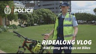 Bike along with "Cops on bikes" | New Zealand Police Vlog S2 E03