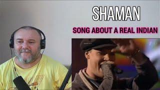 SHAMAN / Шаман / Ярослав Дронов— SONG ABOUT A REAL INDIAN [THE VOICE 5 YEARS] (REACTION)