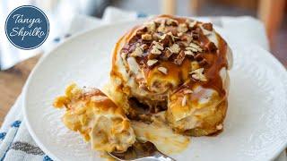 Шикарные Булочки с Корицей, Карамелью и Пеканом как в Пекарне CINNABON | Tanya Shpilko