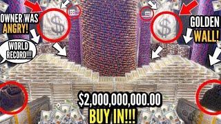 SHOCKED AFTER THIS HAPPENED! $2 BILLION DOLLAR BUY IN, HIGH LIMIT COIN PUSHER! (MEGA JACKPOT)