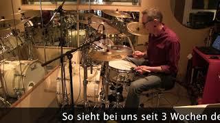 Videobotschaft von drummer's focus April 2020 heute von dfK Schulleiter Hans-Martin Chemnitz