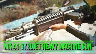 Fallout 4 - MK-41 GYROJET HEAVY MACHINE GUN - Xbox One And PC Mod