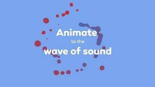 Animate to the wave of sound in After Effects tutorial